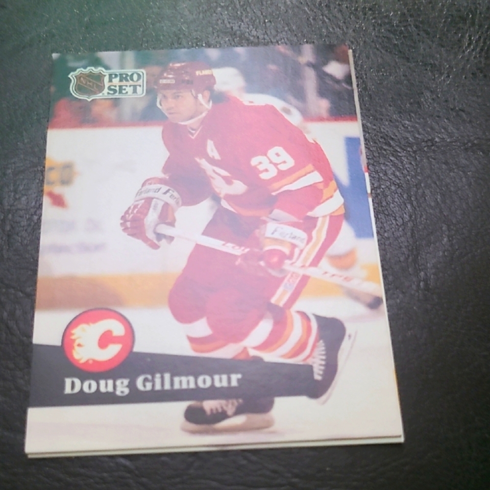 Hockey Card - Red